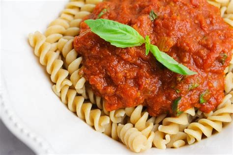 Healthy Spaghetti Sauce Recipe My Crazy Good Life