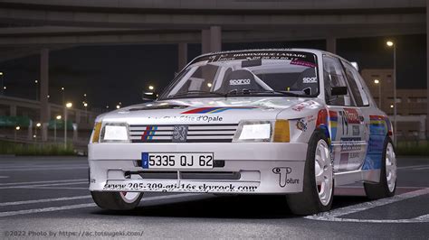 Assetto Corsaプジョー205 MAXI キットカー KitCar Peugeot 205 Maxi アセットコルサ