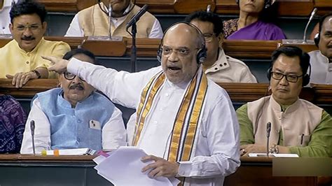 Home Minister Amit Shah Leads Government Charge As Lok Sabha Passes Delhi Bill Latest News