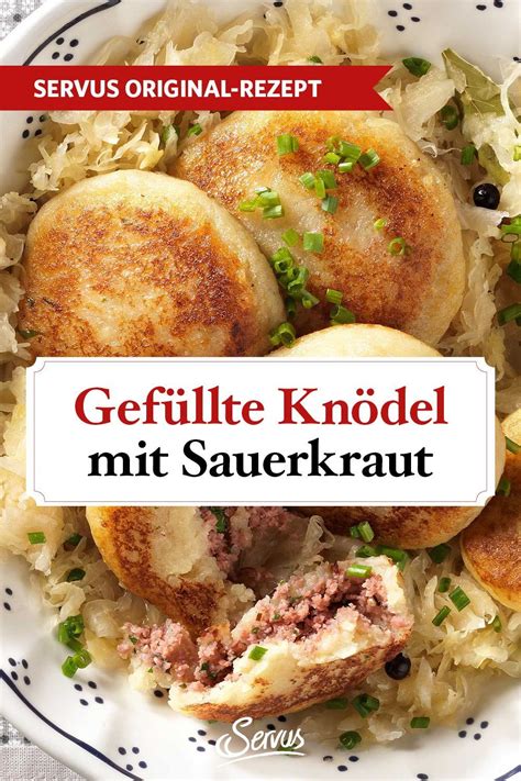 Gef Llte Kn Del Mit Sauerkraut H Rezept Servus Rezept