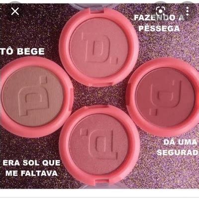 Blush Dailus Escolha O Seu Shopee Brasil