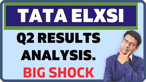 Tata Elxsi Q2 Results Out Tata Elxsi Share Latest News Tata Elxsi