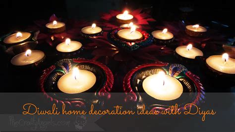 Diwali diya decoration ideas (5) - The Crafty Angels