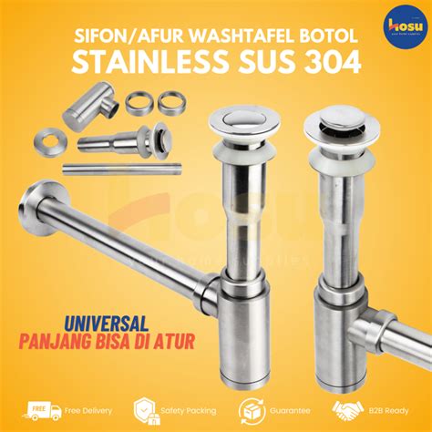 Jual Sifon Washtafel Sus Botol Minimalis Sifon Botol Stainless