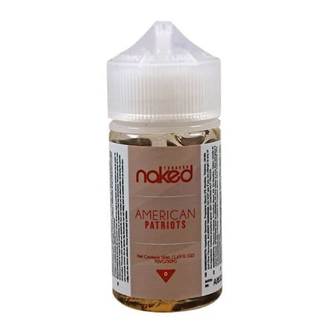 Naked American Patriots Tobacco E Liquid Vape Liquid Sale