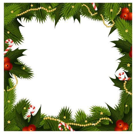 35 FREE Christmas Borders and Frames - PrintableTemplates