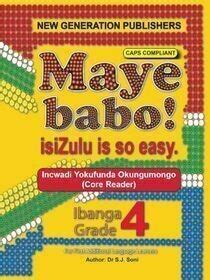 Grade Textbooks Learners Taking Isizulu