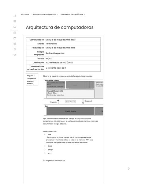 Examen Autocalificable 2 Arquitectura De Computadoras Studocu