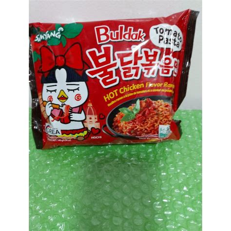 Samyang Buldak Tomato Pasta Hot Chicken Ramen 140g Shopee Malaysia