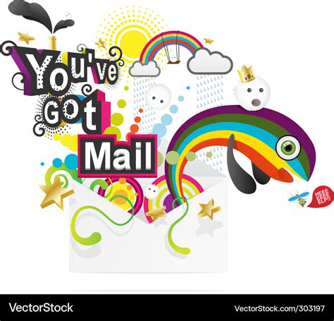 Youve got mail Royalty Free Vector Image - VectorStock