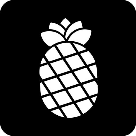 Pineapple Vector Icon 36996173 Vector Art At Vecteezy