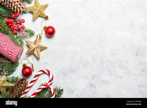 Christmas background on white Stock Photo - Alamy