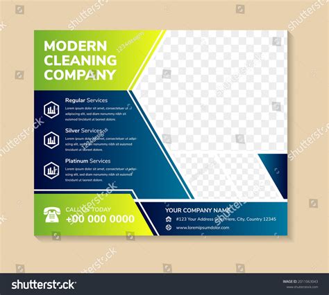 Flyer Template Design Cleaning Images: Browse 6,394 Stock Photos ...