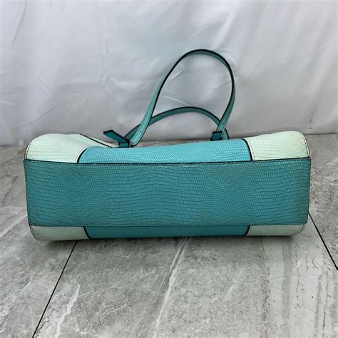 Vintage Guess Authentic Est 1981 Aqua and Light Green… - Gem