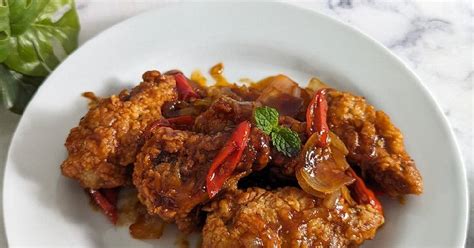 Resep Ayam Goreng Saus Tiram oleh Riya Malikha - Cookpad