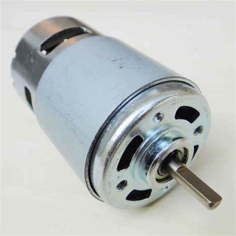 DC 12V 24V Large Torque RS 775 DC Motor D Flat Shaft Electric Tools