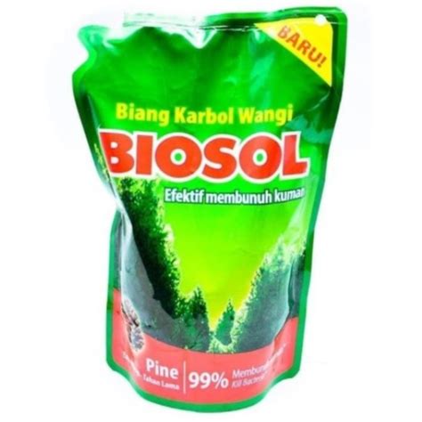 Jual Biosol Biang Karbol Wangi Pine Refill Ml Shopee Indonesia