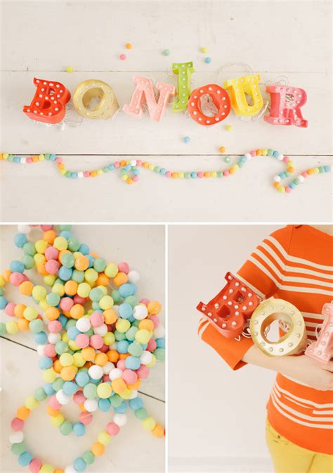 DIY Craft List: Marquee Sign with Lights