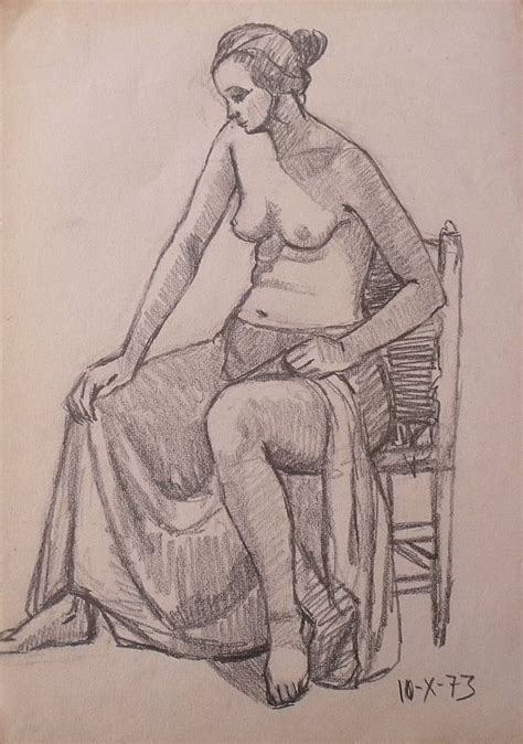 Francisca Aguilera Sketch Sketch Or Pencil Drawing Female Nude