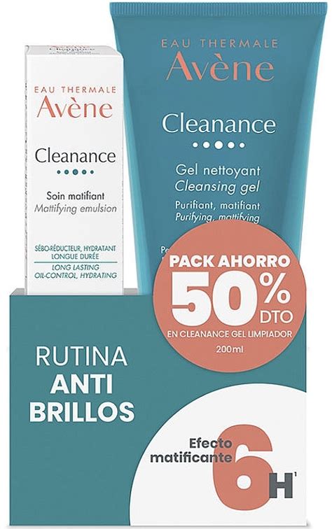 Men S Set Avene Cleanance Anti Shine Routine F Emulsion 40 Ml Cl