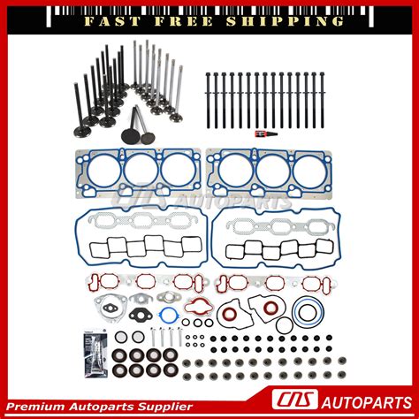 Full Gasket Set Bolts Valves Fits 99 06 Chrysler Dodge Plymouth 3 5L