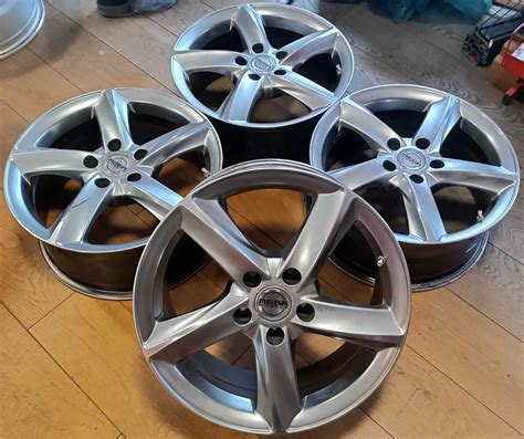 4 Felgi Alu używane 17 cali 5x114 3 HONDA KIA MAZDA 5058 Nędza