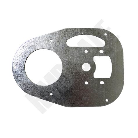 Запчасти - пластина металлическая, для крепления двигателя и ТЭНа RFD-0158