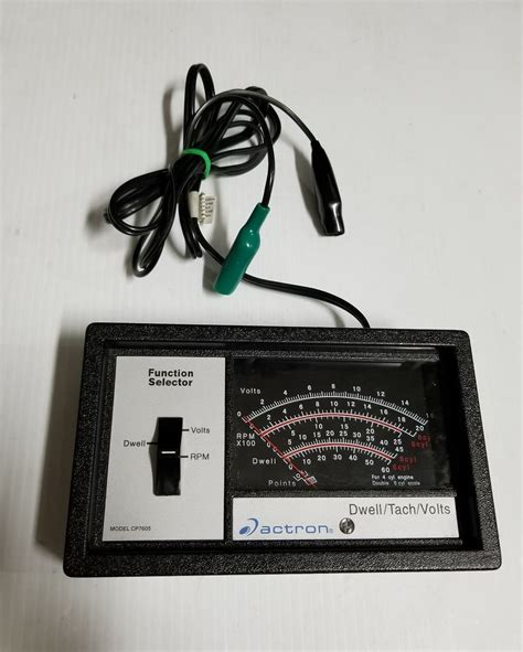 Actron model CP7605 Dwell/Tachometer/Voltmeter Analyzer portable Volt ...