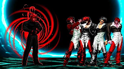 KOF Mugen Valmar Rugal Vs Orochi Iori Team YouTube