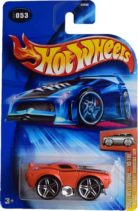 Amazon Hot Wheels Blings Plymouth Barracuda Orange First Editions