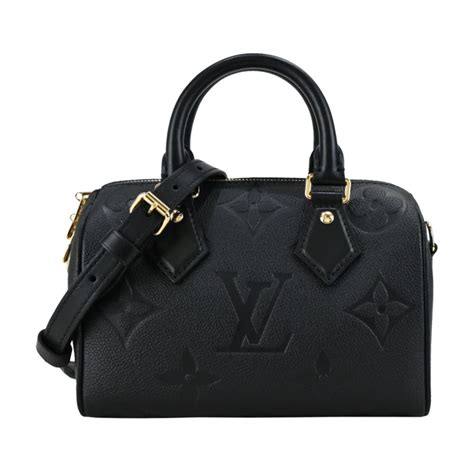 Louis Vuitton 路易威登 Louis Vuitton 經典speedy Bandouliere 20牛皮壓紋手提斜背波士頓包