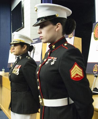 Female Marine Officer Dress Blues