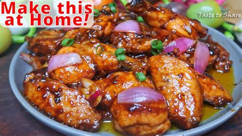 Sticky CHICKEN Wings Recipe Perfect Way To Cook Chicken Wings So Tasty