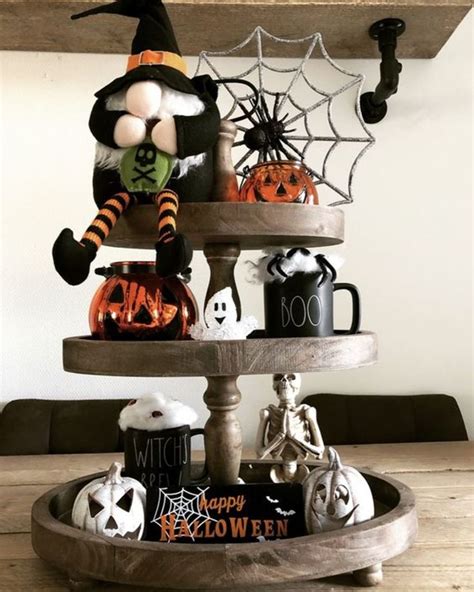 Spooktacular Halloween Tiered Tray Ideas That Are Frightfully Easy