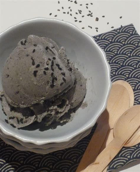 Black Sesame Ice Cream REAL SIMPLE FOOD