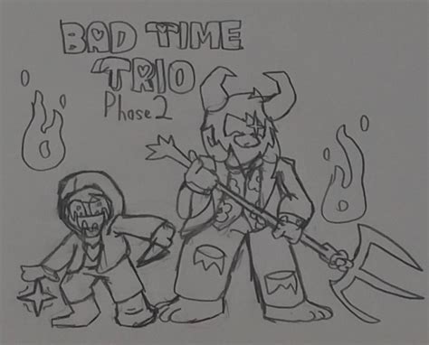 Bad Time Trio Phase 2 Take by VolteonK on DeviantArt