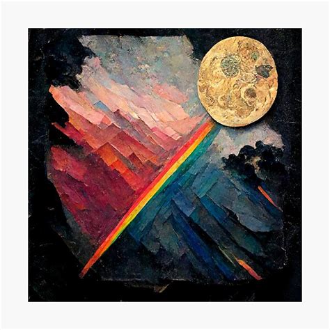 Pink Floyd Vincent Van Gogh Dark Side Of The Moon 10 Photographic