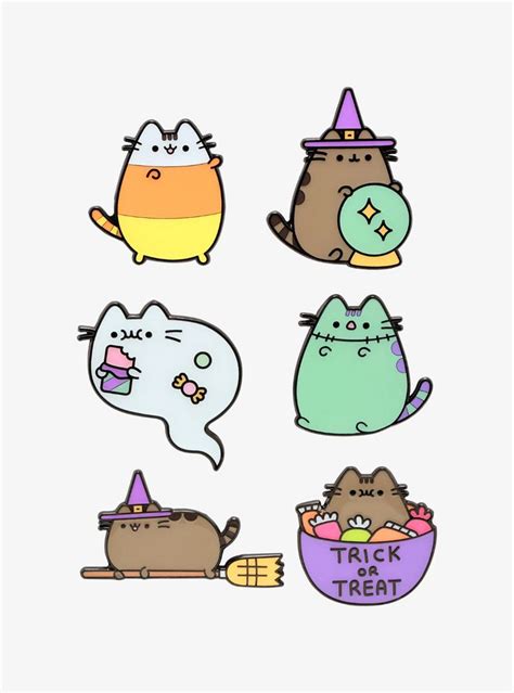 Pusheen Halloween Blind Box Enamel Pin Hot Topic Pusheen Cute