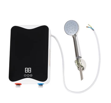 Hot Water Heater W Instant Tankless Thermostat Induction Heater With Led Display Screen