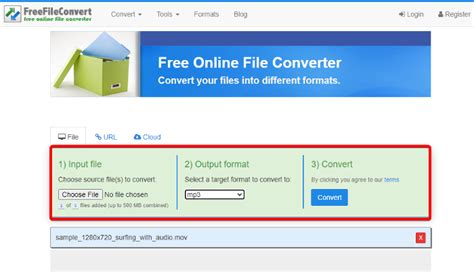 Free MOV To MP3 Converter Tools For PC