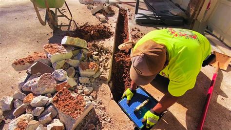 Installing Catch Basin And Water Pump In Driveway YouTube