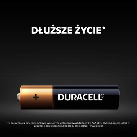 Baterie Alkaliczne Duracell AAA R3 6 Szt Duracell Sklep EMPIK