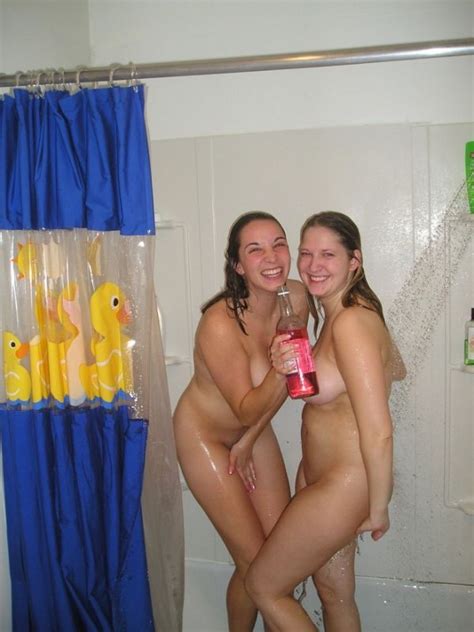 Hot Girls In Shower Together
