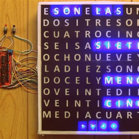 Word Clock DIY Kit development | Hackaday.io