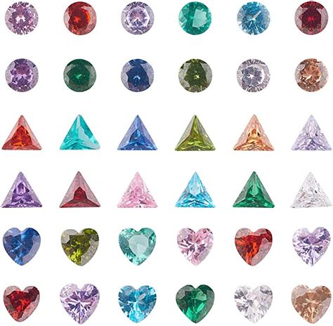 Amazon Ph Pandahall Pcs Shapes Colors Cubic Zirconia Stone