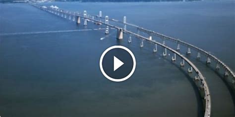 THE SCARIEST BRIDGE IN AMERICA Chesapeake Bay Bridge In Maryland DARE