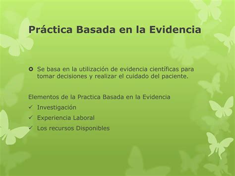 Enfermería Basada En La Evidencia Ppt