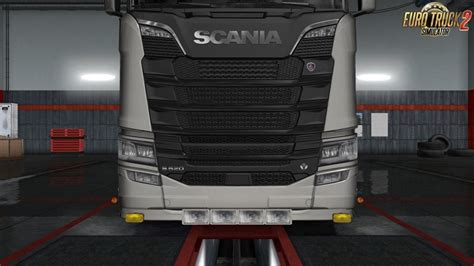 Ets2 Scania Sandr Extended Front Bumper 1 31 X V 1 0 Scania Mod Für