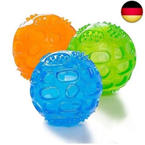 Hundespielzeug Quietschball Spielzeug St Cke Naturkautschuk Gummi