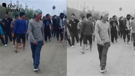 Video Shows Kuki Women Being Paraded Naked By Meitei Mob One Accused Arrested